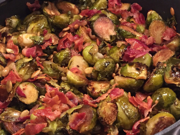 Roasted Brussels Sprouts, Paleo Friendly