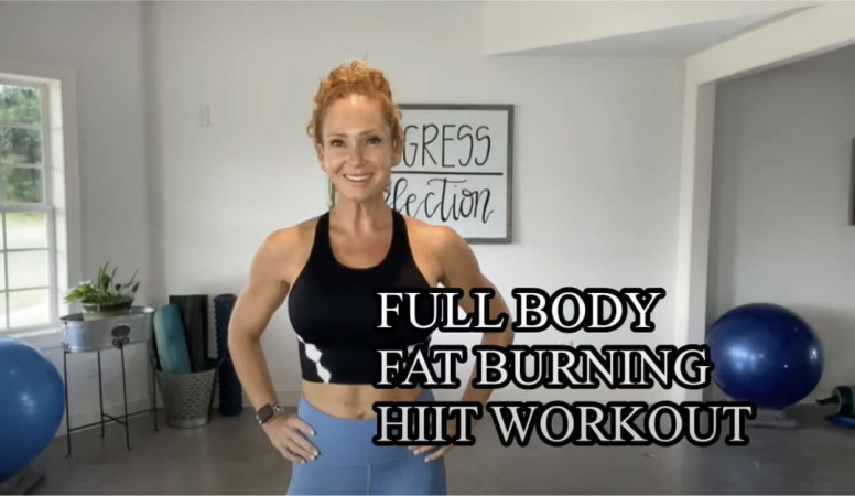 Full Body Fat Burning HIIT Workout (Video)