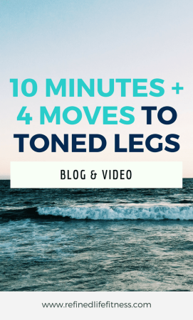 4 Best Thigh Exercises for Toned Legs (10 Minute Workout)